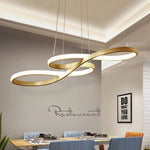 Lustre Moderne Métallique Infinity Kemena Luminaire Chambre