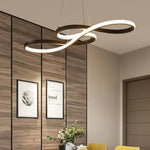 Lustre Moderne Métallique Infinity Kemena Luminaire Chambre