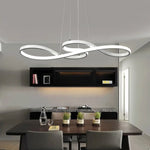 Lustre Moderne Métallique Infinity Kemena Luminaire Chambre