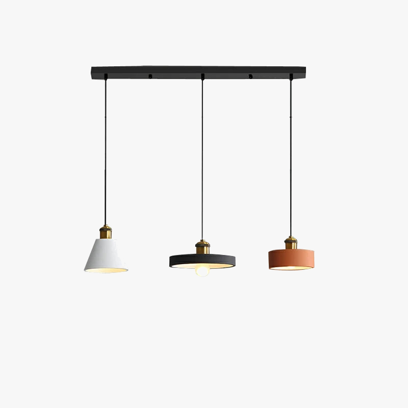 lustre moderne minimaliste style industriel pour décoration intérieure