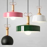 Lustre Moderne Multicolore Bois Luminaire Chambre