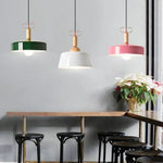 Lustre Moderne Multicolore Bois Luminaire Chambre