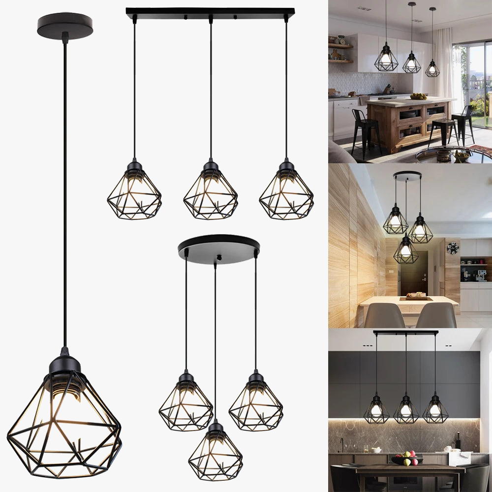 lustre moderne suspendu éblouissant design