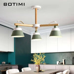 Lustre Nordic En Bois Led Luminaire Chambre