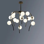 Lustre Octopus Globes Nayla Moderne Luminaire Chambre