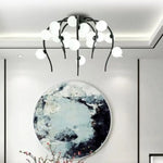 Lustre Octopus Globes Nayla Moderne Luminaire Chambre