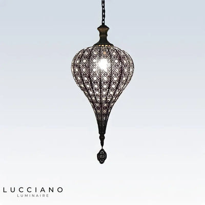 Modern chic Moroccan oriental chandelier