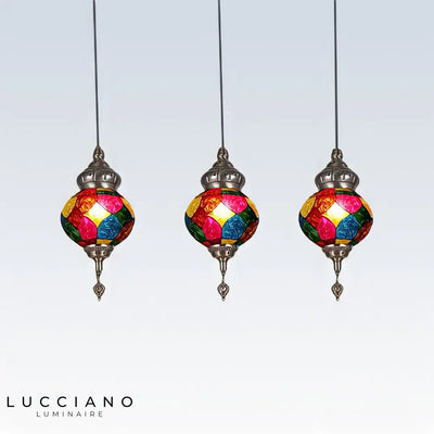 Boyd multicolor oriental chandelier