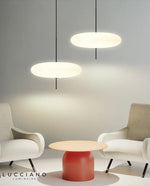 Lustre Pendentif Ovale Nordique Moderne