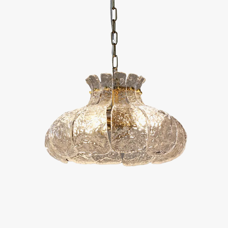 lustre rétro nordique tout cuivre verre design vintage luxe