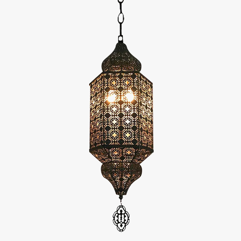 lustre rétro thaïlandais style arabe pour restaurant et bar