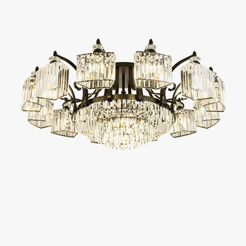lustre rond à led intensité variable luxe 2022