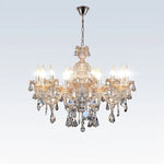 Lustre Salon En Cristal Ancien