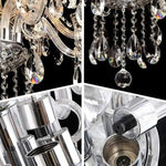 Lustre Salon En Cristal Ancien