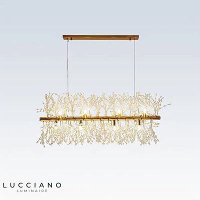 Lustre scandinave en cristal Graham