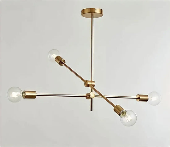 George Oliver Lustre sphérique Spoutnik 12 lumières en verre et George Oliver Lustre sphérique Spoutnik 12 lumières en verre et