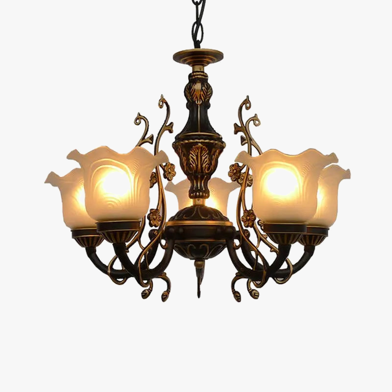 lustre style européen pour éclairage intérieur et décoration maison