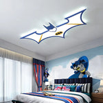 Lustre Super Heros Batman Bleu Chambre