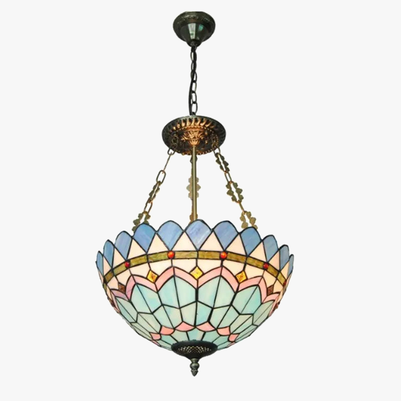 lustre suspendu moderne en verre pour intérieur élégant