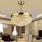 Lustre ventilateur moderne