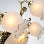 Lustre Vintage En Verre