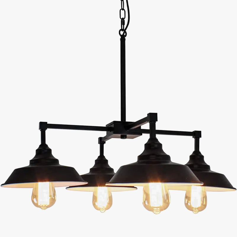 Lustre vintage industriel chic