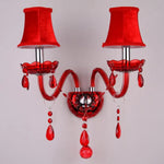 Lustre Vintage Rouge Cook B: 2 Lampes