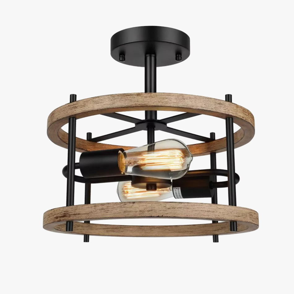 Lustre Vintage chic artisanal contemporain