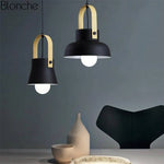 Macaron Led Métal Suspension Design Luminaire Chambre