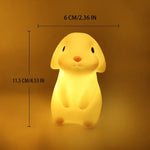 Mini veilleuse lapin en Silicone