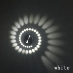 Modern Led Ceiling Light 3W Rgb Wall Sconce For Art Gallery Decoration Living Room Front Balcony