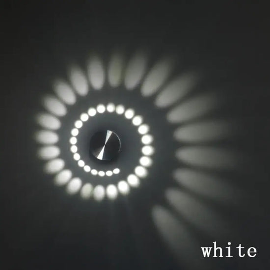 Modern Led Ceiling Light 3W Rgb Wall Sconce For Art Gallery Decoration Living Room Front Balcony
