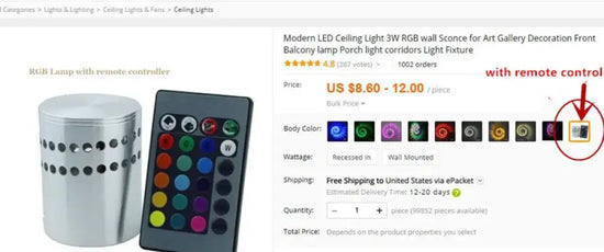Modern Led Ceiling Light 3W Rgb Wall Sconce For Art Gallery Decoration Living Room Front Balcony