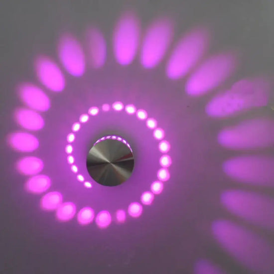 Modern Led Ceiling Light 3W Rgb Wall Sconce For Art Gallery Decoration Living Room Front Balcony