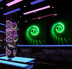 Modern Led Ceiling Light 3W Rgb Wall Sconce For Art Gallery Decoration Living Room Front Balcony