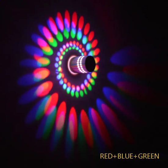 Modern Led Ceiling Light 3W Rgb Wall Sconce For Art Gallery Decoration Living Room Front Balcony