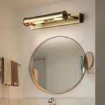 Moderne Led Miroir Élégant Bronze Lumineux Design Applique Murale Chambre