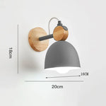 Nordique Macaron Led Design Moderne Lumineux Décoratif Gris / Sans Ampoule Applique Murale Chambre