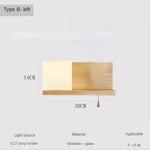 Nouvelle Applique Nordique: Design Lumineux Élégant Type B-Gauche Murale Chambre