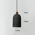 Odyssey – Élégant Design Scandinave Contemporain Pendentif Noir Applique Murale Chambre