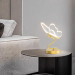 Papillon Led Lampe Métallique Design Luminaire Chambre