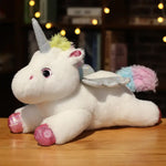 Peluche veilleuse licorne aillée