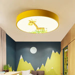 Plafonnier De Chambre Lumineux Led Cartoon Pastel. Applique Murale