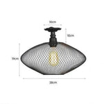 Plafonnier En Cage Led Honeycomb A Luminaire Chambre