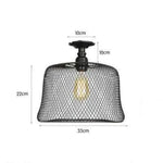 Plafonnier En Cage Led Honeycomb D Luminaire Chambre