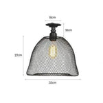 Plafonnier En Cage Led Honeycomb E Luminaire Chambre