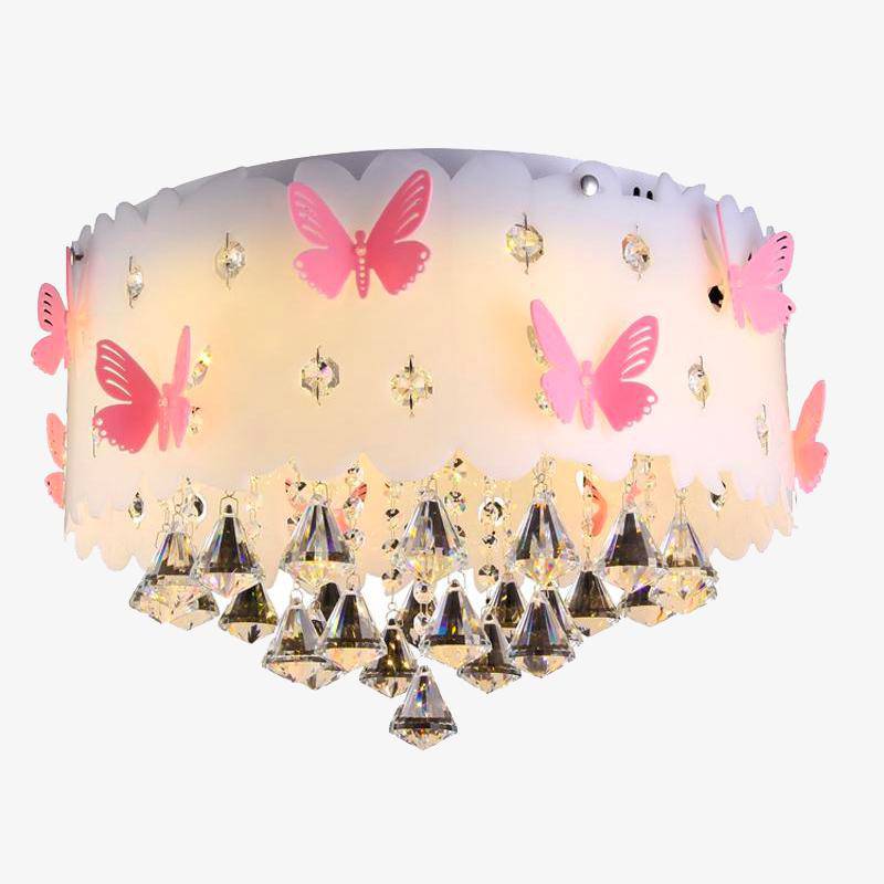 Plafonnier Cristal LED Papillons