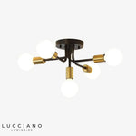 Plafonnier Industriel 5 Ampoules Nido Luminaire Chambre