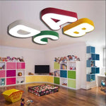 Plafonnier Led Alphabet Enfant Luminaire Chambre