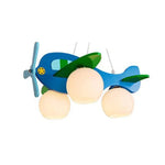 Plafonnier Led Avions En Bois Enfant Bleu Luminaire Chambre